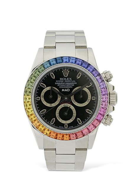 mad paris rolex rainbow|MAD PARIS customised rolex daytona rainbow 40mm .